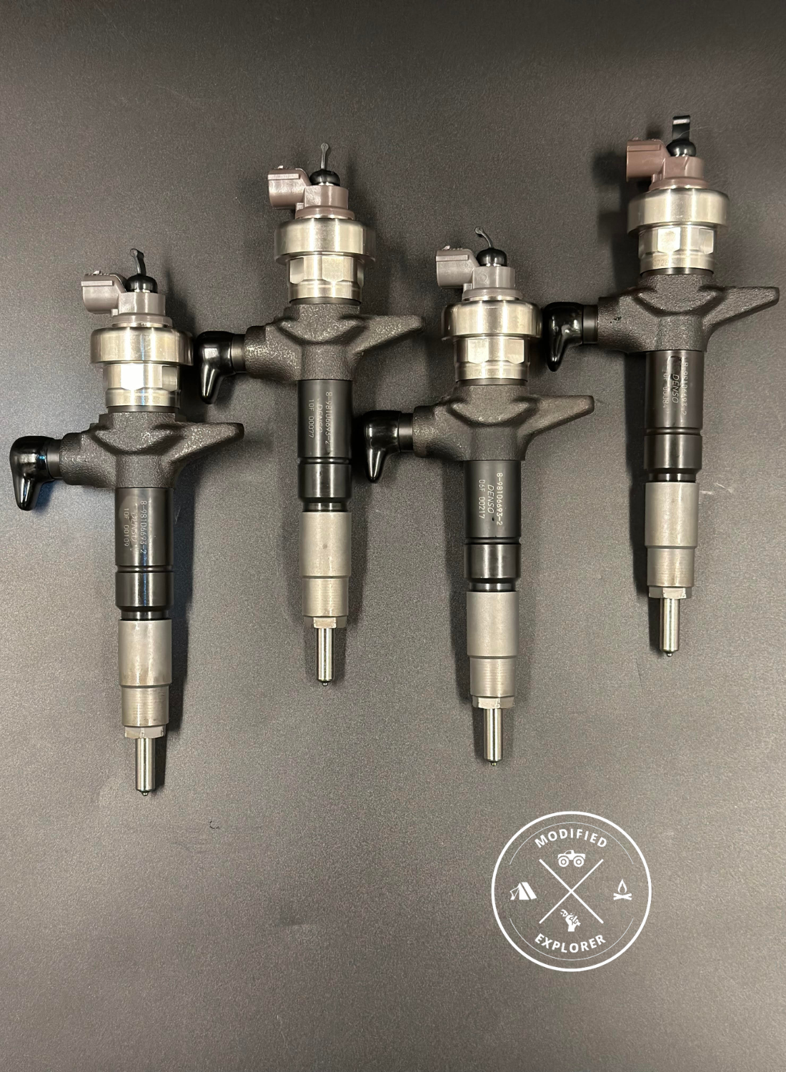 Isuzu Dmax 4jj1 - Genuine Denso Injectors 2012 - 2016 Pre DPF
