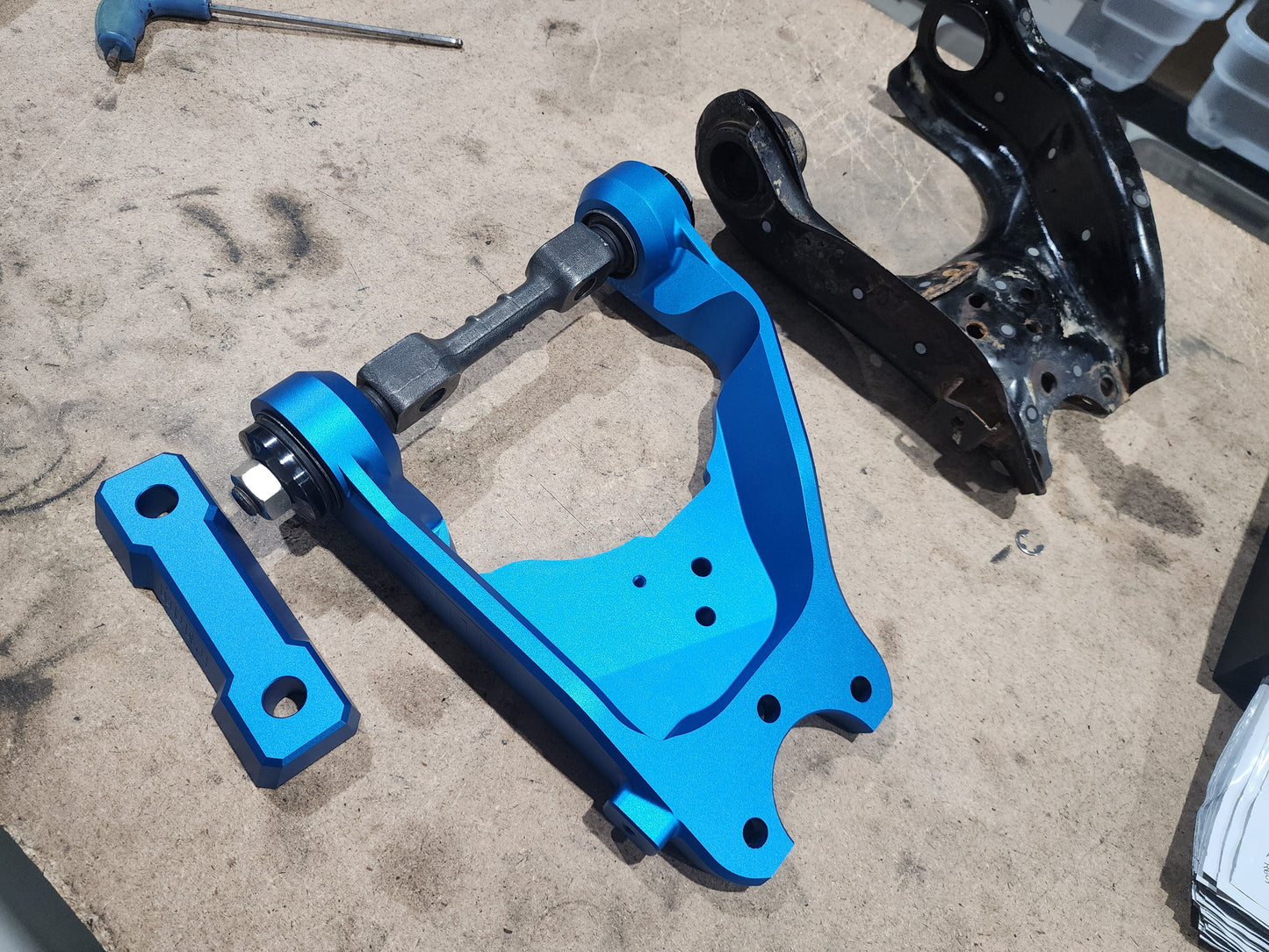 MUNJI Front Upper Control Arms (RA, RA7, RC, Early Dmax)