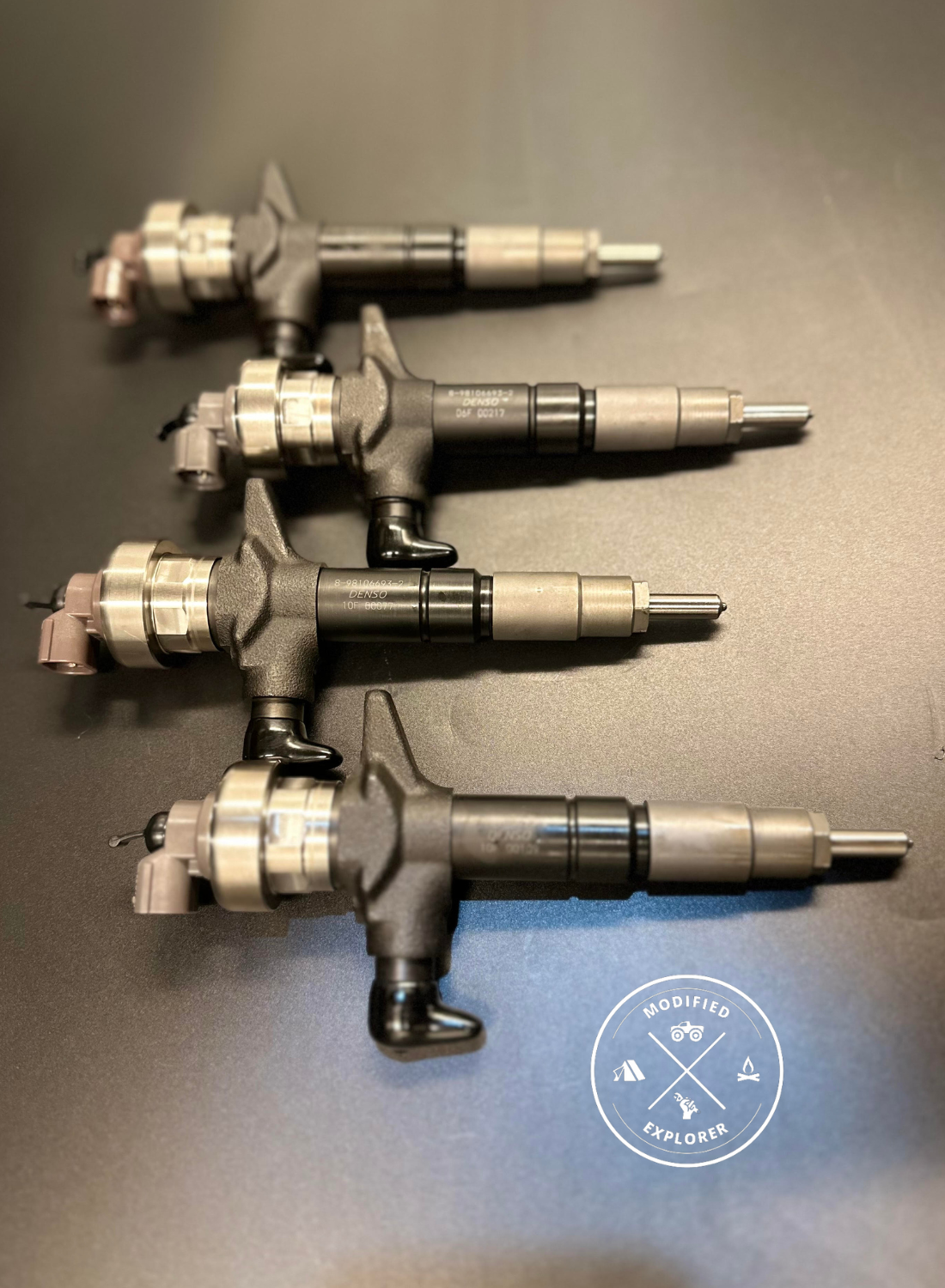 Isuzu Dmax 4jj1 - Genuine Denso Injectors 2012 - 2016 Pre DPF