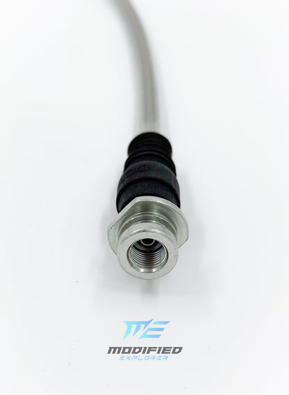 Braided Extended Rear Brake Hose - Ra Rodeo - Rc Colorado  - Isuzu Dmax