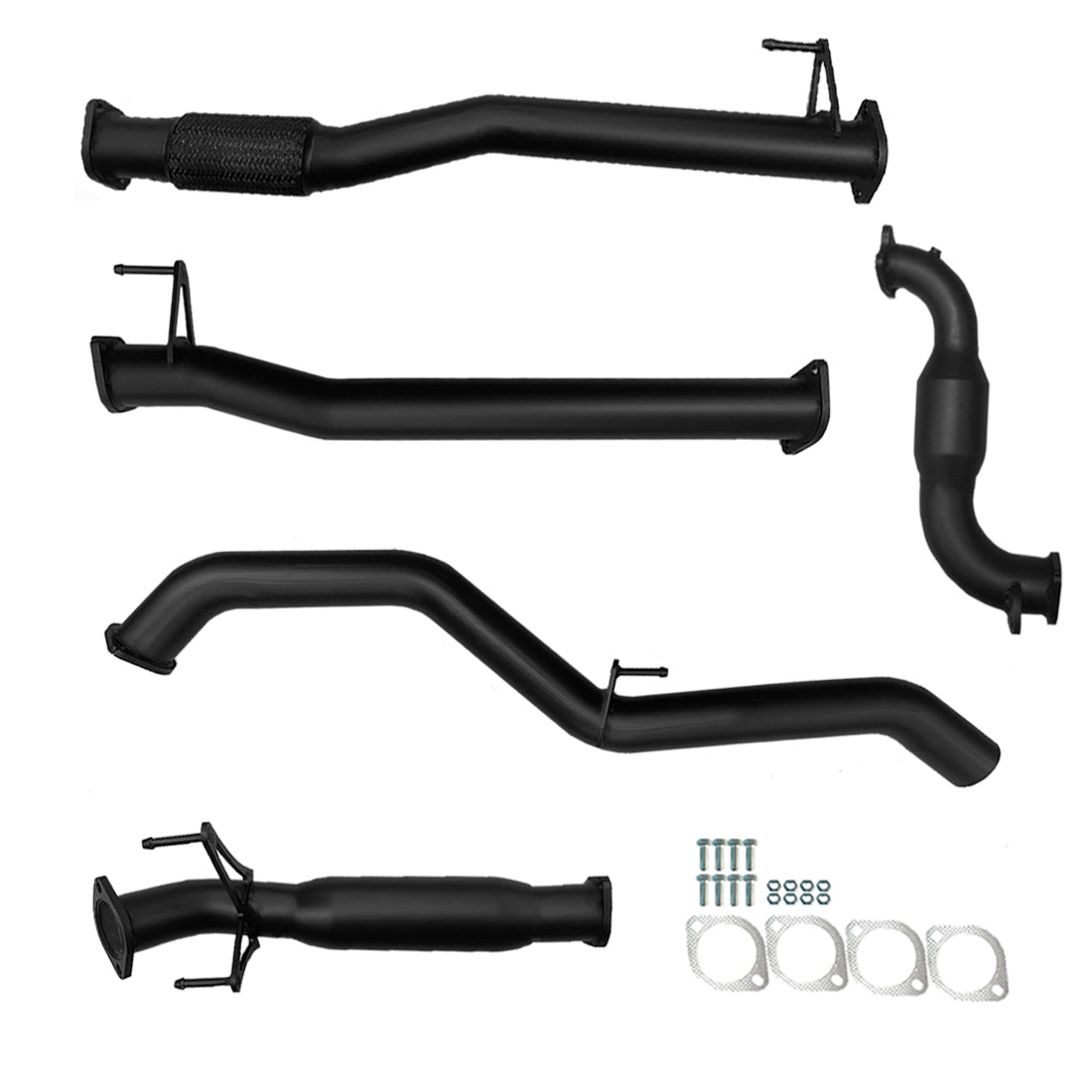 Isuzu D-Max 2012-2016 Exhaust 3" Turbo Back with Cat
