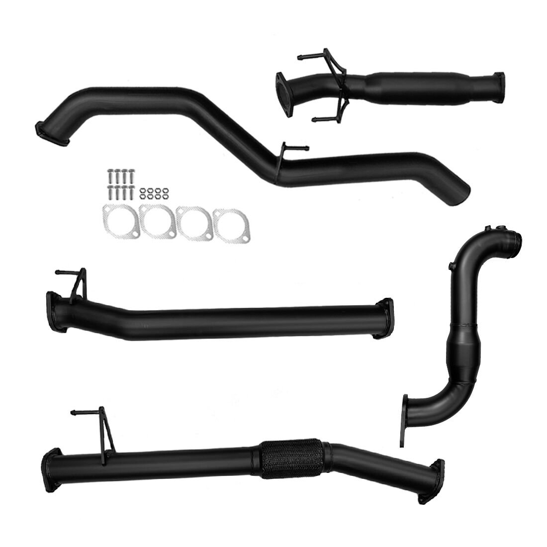 Isuzu D-Max 2017 - 2020 Exhaust 3" Turbo Back with Cat