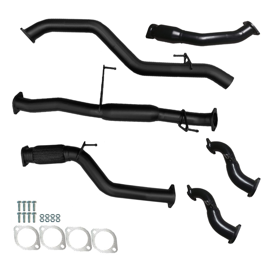 Holden RC Colorado 2007-2012 3" Exhaust Turbo Back with Cat