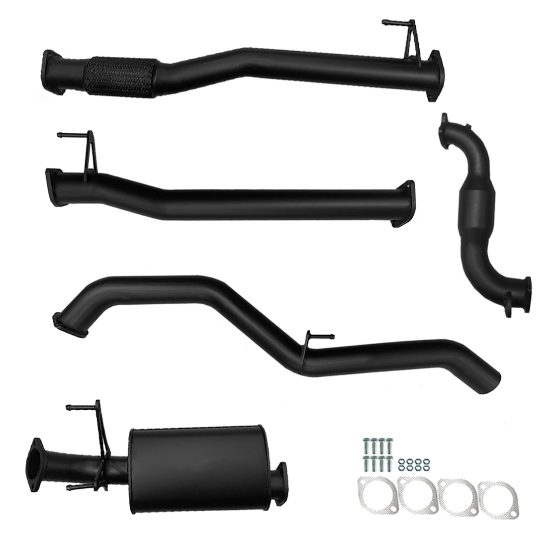 Isuzu D-Max 2012-2016 Exhaust 3" Turbo Back with Cat