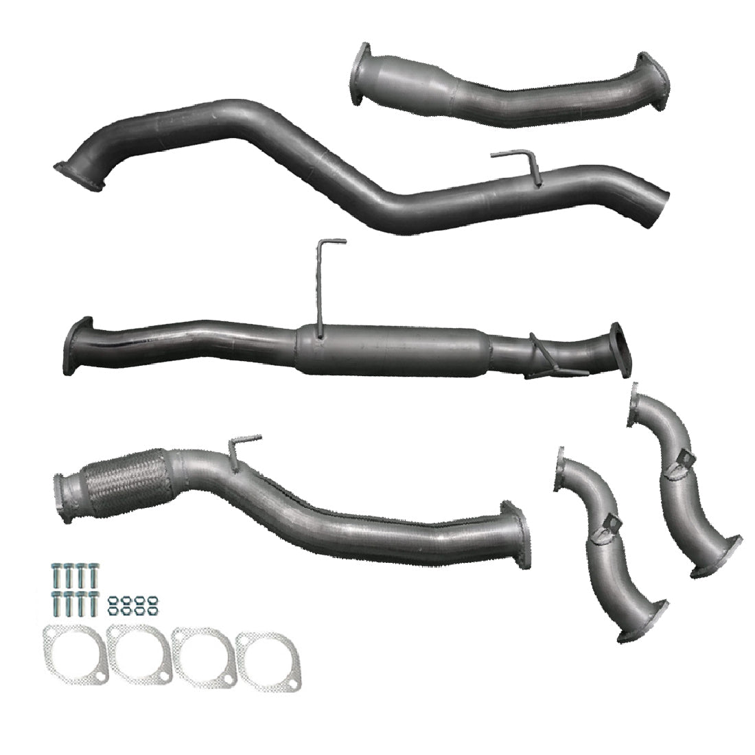 Holden RC Colorado 2007-2012 3" Exhaust Turbo Back with Cat