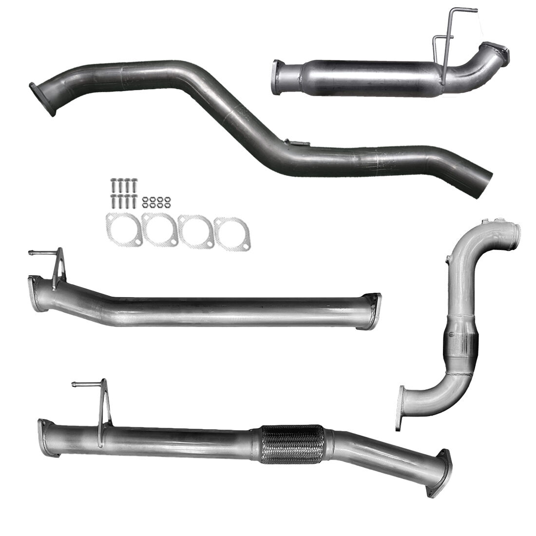 Isuzu D-Max 4JJ3 2021 Onwards Exhaust 3" Turbo Back with Cat