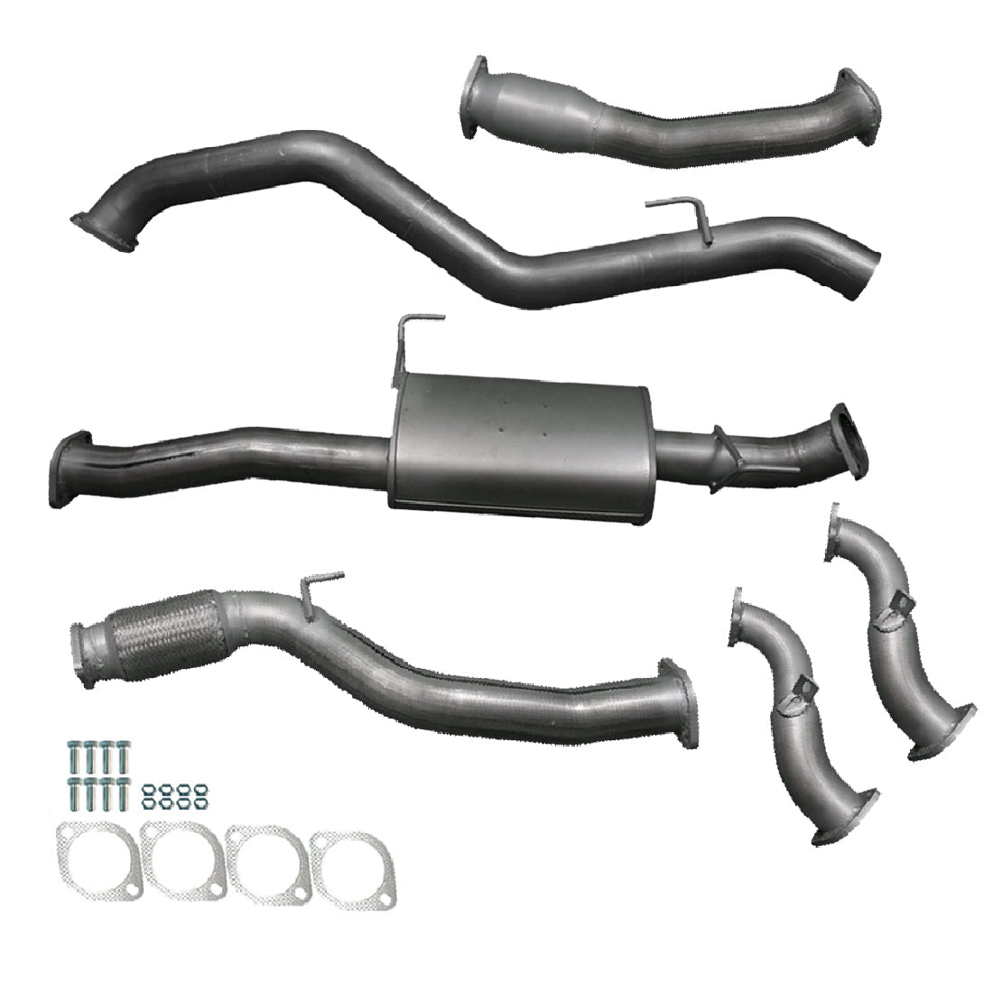 Holden RC Colorado 2007-2012 3" Exhaust Turbo Back with Cat