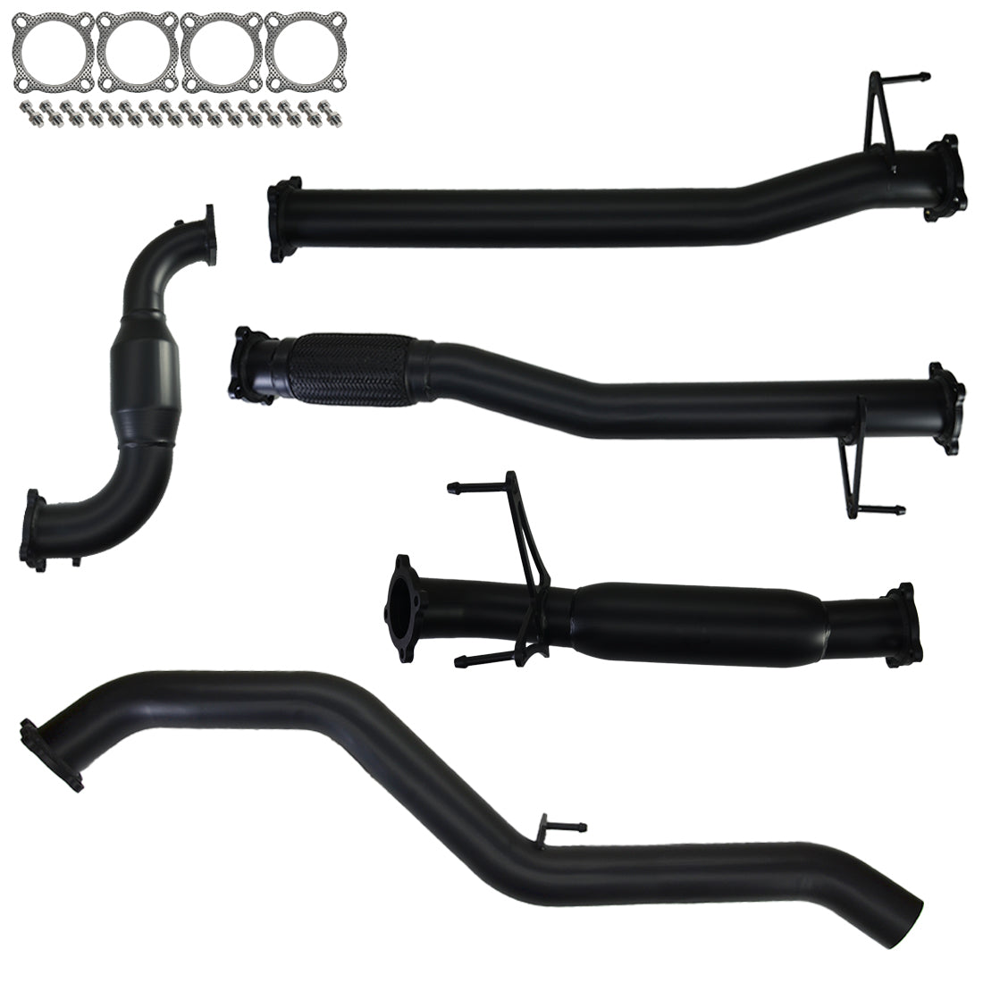 Isuzu D-Max 2012-2016 Exhaust 3" Turbo Back with Cat