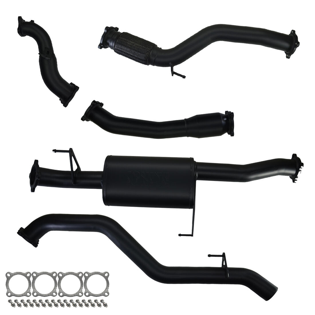 Holden RC Colorado 2007-2012 3" Exhaust Turbo Back with Cat