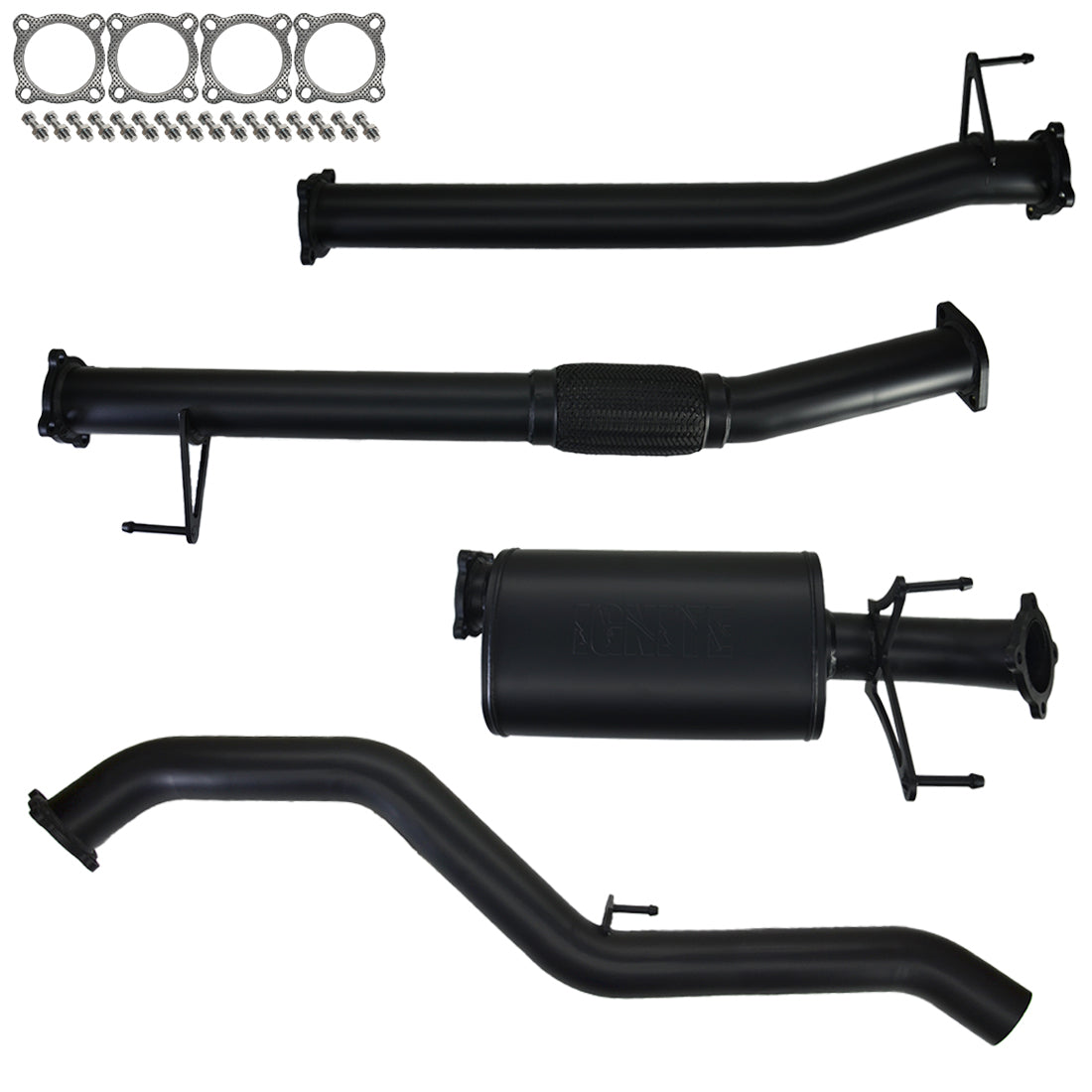 Isuzu D-Max 4JJ3 2021 Onwards Exhaust 3" DPF Back