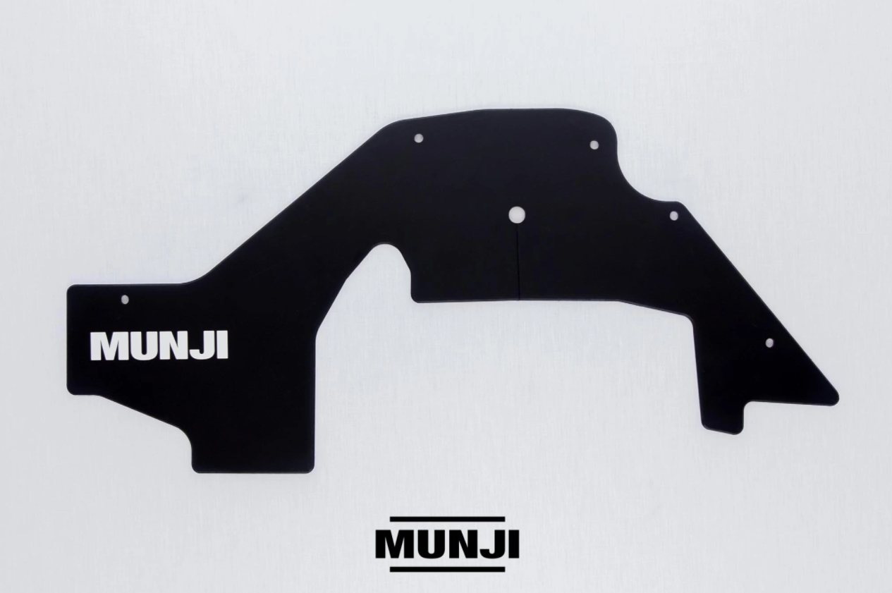 MUNJI - FRONT COMPOSITE INNER GUARD REPLACEMENTS - RC COLORADO, EARLY D-MAX, RA7 RODEO AND RA RODEO