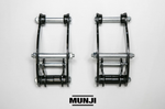 MUNJI - SHACKLES - 2" EXTENDED SOFT-RIDE (ADDITIONAL 2" LIFT TO VEHICLE) (HOLDEN / ISUZU)